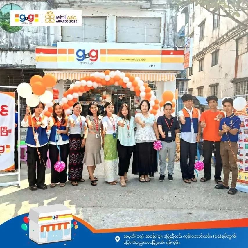 A brand-new g&g Store in North Okkalapa Township!