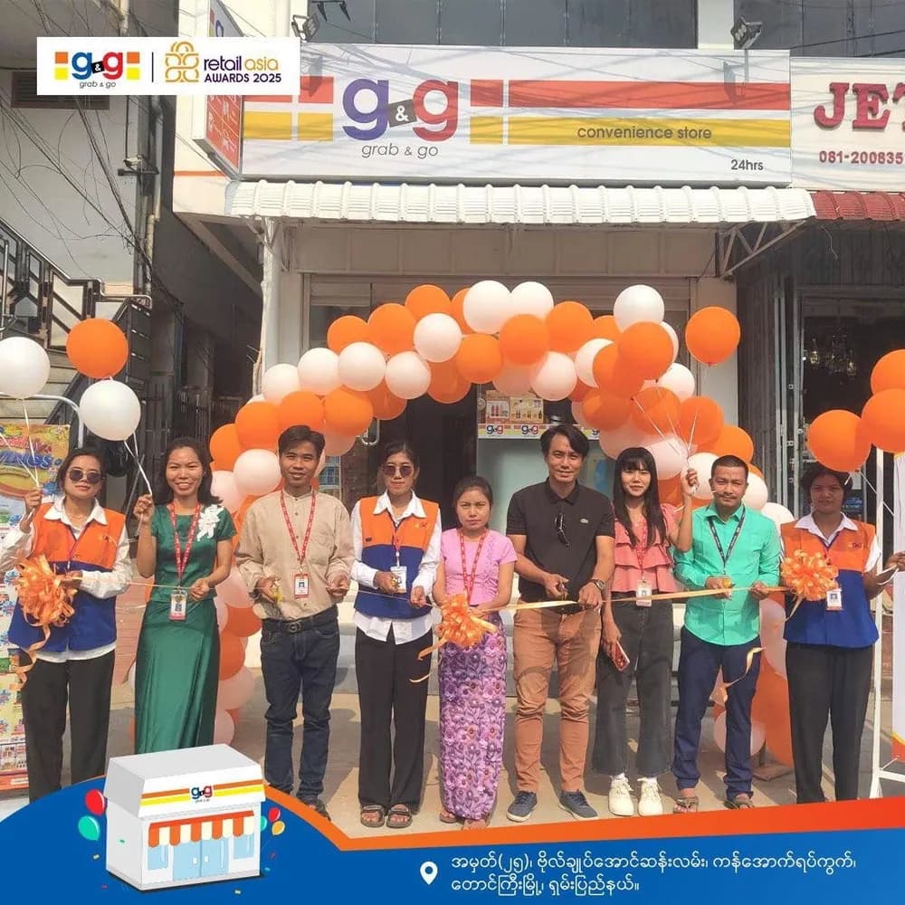 A brand-new g&g store in Taunggyi