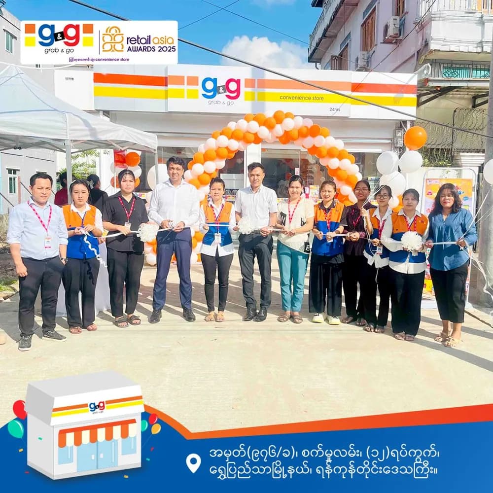 Grand Opening of g&g in Shwe Pyi Thar