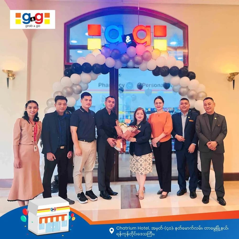 a brand-new g&g store at Chatrium Hotel